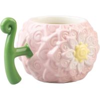 taza 3d fruta flower flower one piece ceramica 600 mls