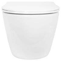 taza de inodoro wc rea carlo mini tornado nf white