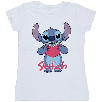 Disney Camiseta Reading Standing para mujer