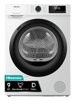 secadora de condensacion hisense dhqe900uwdc 9 kg d blanco