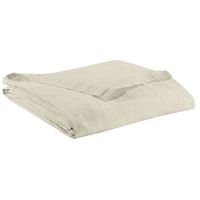 sabana plana zeff de lino 100 - gris claro y natural reversible - 240 x 300 cm