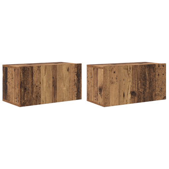 Juego De Muebles Para Tv | Muebles De Salón Madera Vieja Madera Recuperada Sólida Cfw70836