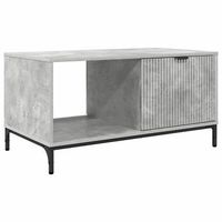 mesa de centro 90x49x46 cm metal - gris