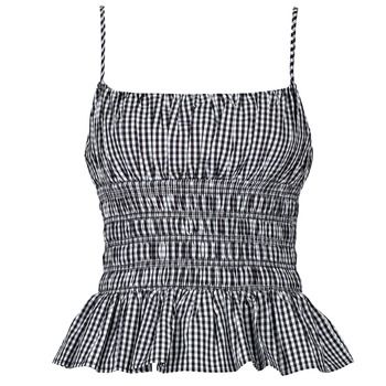 MICHAEL Michael Kors Blusa GINGHAM SMOCK TOP para mujer