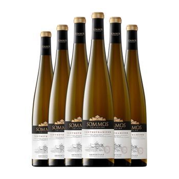 Sommos Vino Blanco Colección Somontano Crianza 75 Cl 13.5% Vol. (pack De 6 Unidades)