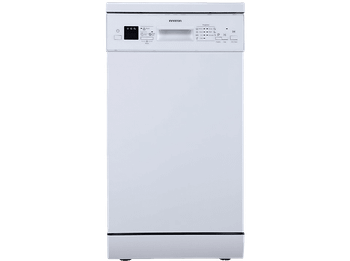 Lavavajillas - Infiniton DIW-4510W, Independiente, 10 servicios, 7 programas, 47dB, 45cm, Extra Drying, Blanco