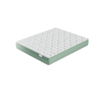 Colchón 140x200cm con viscoelástica y espuma enriquecida con aceite vegetalde, grosor de 22cm