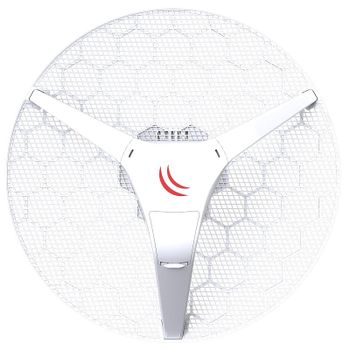 Antena exterior Mikrotik LHG 5 5GHz 54Mbit/s PoE Blanco máxima eficiencia
