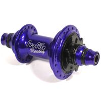 profile elite rear female cassette hub - rhd purple  rhd