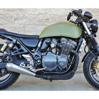 silenciador de escape suzuki gsx inazuma mass cafe racer