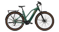 bicicleta electrica de montana o2 feel vern 8 2 adventure 27 5   shimano deore 10v 720wh verde esmeralda