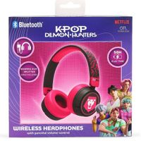 otl technologies auriculares infantiles inalambricos kpop demon hunters saja boys plegables y con control parental de volumen