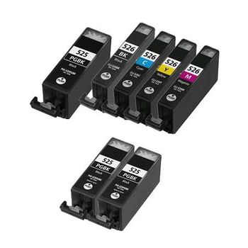 Compatible Multipack Canon Pixma MG5320 Printer Ink Cartridges (7 Pack) -4540B004