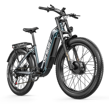 Shengmilo S700 Pro bicicleta eléctrica para adultos, De doble motor fat bike, batería extraíble de 48V25AH ,26 pulgadas bicicletas eléctricas,bicicletas de montaña