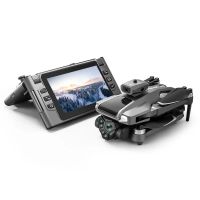 msrc m66 max 5g wifi fpv con pantalla lcd plegable controlador de camara hd camara dual servo gimbal evitacion de ob