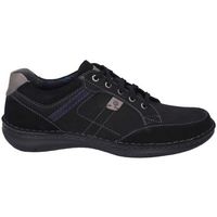 josef seibel zapatos hombre blucher anvers-42 nubuck negro para hombre