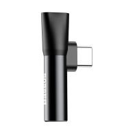 adaptador baseus catl41-01 type-c a type-c35 mm negro alta fidelidad