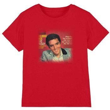 Elvis Presley Camiseta Jailhouse Rock 45 para niña