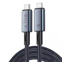 cable usb4 de tipo c a tipo c pd240w admite salida de video 8k60hz 40gbps qc40 pd31 carga rapida transferencia de d