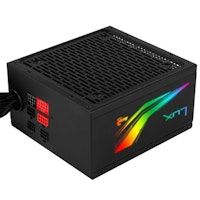 Aerocool LUX RGB 550M unidad de fuente de alimentación 550 W Negro