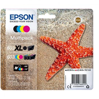 Epson 603 Multipack Cartucho de Tinta Original Negro/Color