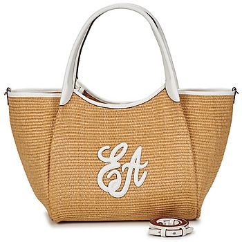 Emporio Armani Bolso SHOPPING STRAW M para mujer