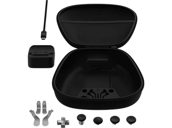 Kit accesorios - Microsoft Elite Series 2, Para mando inalámbrico Xbox, Negro/Plata