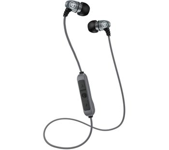 JLAB AUDIO Metal Rugged Wireless Bluetooth Earphones - Grey, Grey