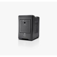 caja para discos sandisk g-raid shuttle 4 4 bahias aluminio negro raid usb-c thunderbolt