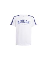 camiseta adidas colleg infantil blanco