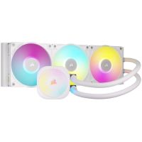 corsair icue link titan 360 rx rgb kit refrigeracion liquida 360mm blanca