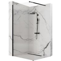 pared de ducha rea aero intimo black 90