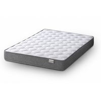 colchon viscoelastico 80 x 190 cm hybrid - firmeza media - 5 capas de espuma premium - tratamiento aloe vera - moisury