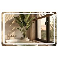 espejo edit transparent 100x60 led