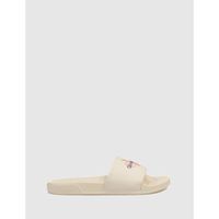 calvin klein jeans chanclas chancla ess slide cv beig para mujer