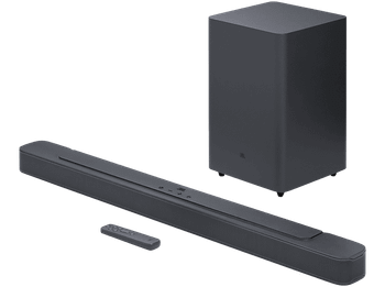 REACONDICIONADO Seminuevo Muy bueno Barra de sonido - JBL 2.1 Deep Bass (MK2), Bluetooth, Subwoofer Inalámbrico, 50 W, Negro