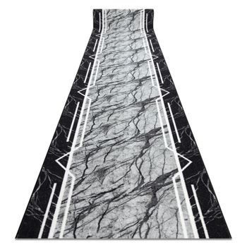 Alfombra De Pasillo Con Refuerzo De Goma 57 Cm Marmur Mármol, Piedra  57x730 Cm
