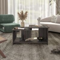 mesa de centro wema en melamina con almacenamiento abierto