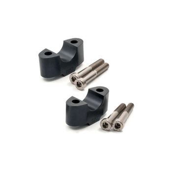 Elevadores distanciadores manillar 1'' LSL 25mm negro par