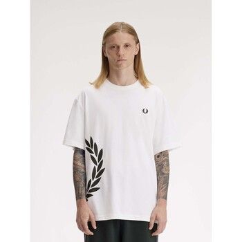 Fred Perry Tops y Camisetas Fp Textured Laurel Wreath T-Shirt para hombre