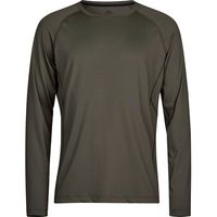 tee jays camiseta manga larga tj7022 para hombre
