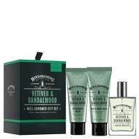 The Scottish Fine Soaps Company Men's Grooming Vetiver and Sandalwood Well Groomed Gift Set