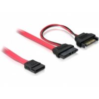 cable delock sata 05 m rojo machohembra