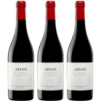 Artadi El Carretil Ecológico Crianza, Vino Tinto, España, Pack 3 Botellas 75 Cl, 14,5% Vol.