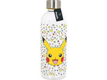 Botella - Sherwood Pokémon Pikachu, 850 ml, Plástico libre de BPA, Tapón rosca metálico