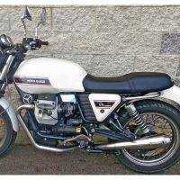 sistema de escape moto guzzi v 7 ie racer -14 mass cafe racer 2-1