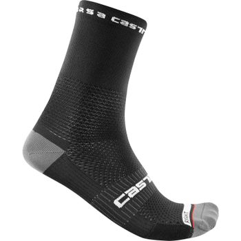 Castelli Rosso Corsa Pro 15 Socks - L/XL - Black