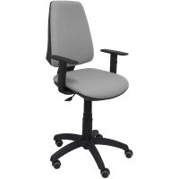 piqueras y crespo elche cp bali silla de oficina brazos regulables ruedas parquet gris claro