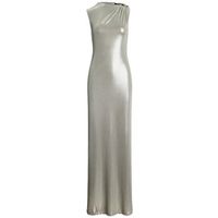 raplh lauren vestido largo 253970801001-nckslvr para mujer