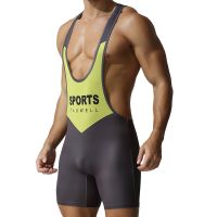 traje de entrenamiento deportivo competitivo de una pieza para correr salto alto levantamiento de pesas boxeo yoga fitness chaleco de ciclismo
